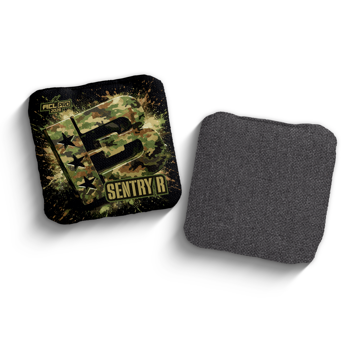 2026 Brotherhood Cornhole Sentry 3D Camo Edition ACL Pro Stamped Cornhole Bags