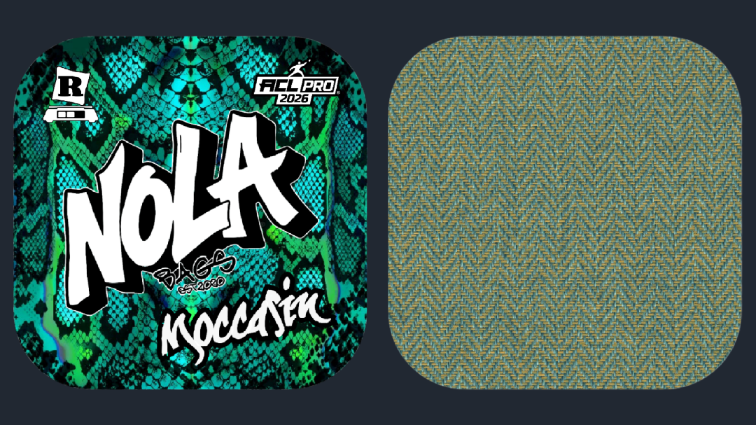 Nola Cornhole Bags - Moccasin ACL Pro