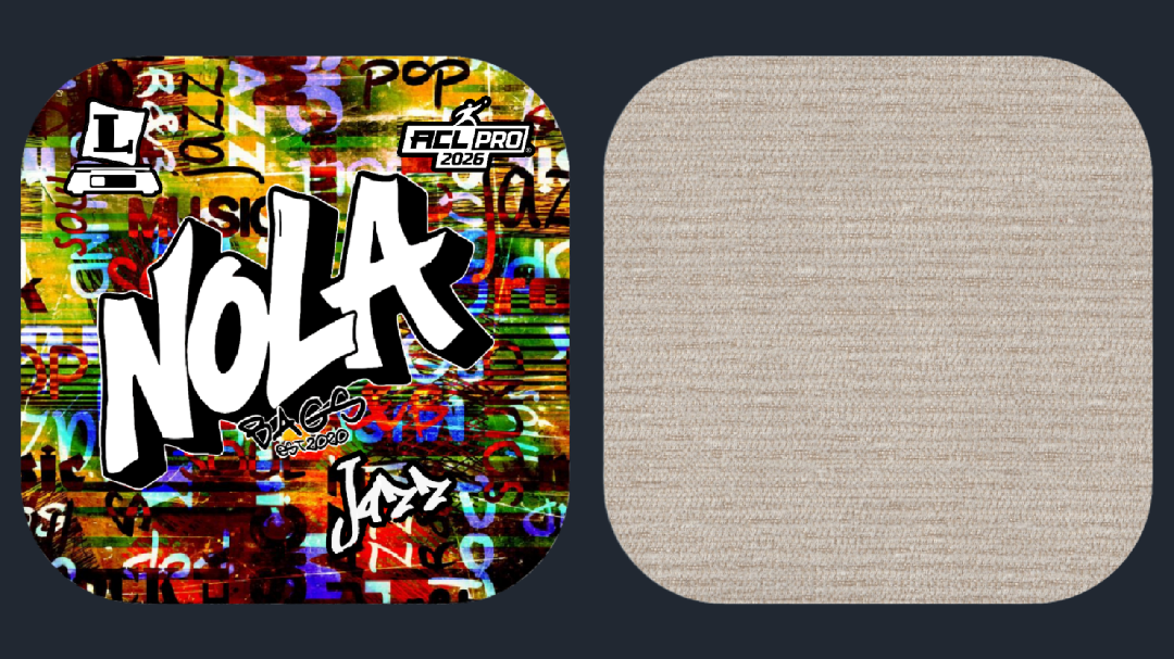 Nola Cornhole Bags - Jazz