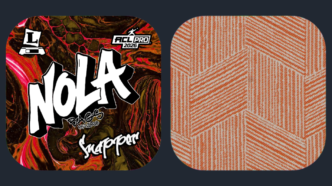 Nola Cornhole Bags - Snapper