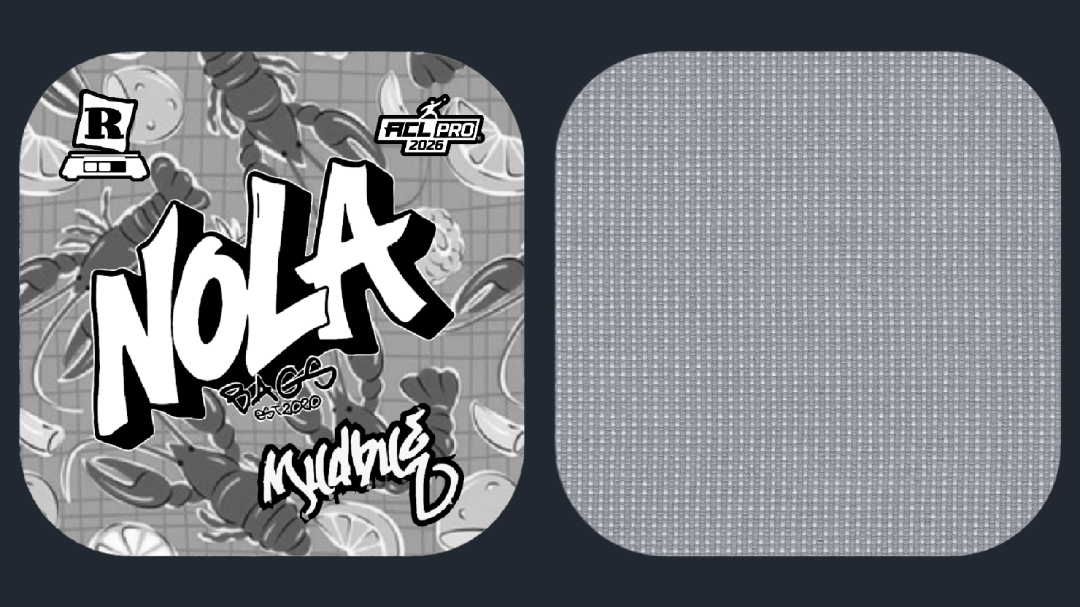 Nola Cornhole Bags - Mudbug