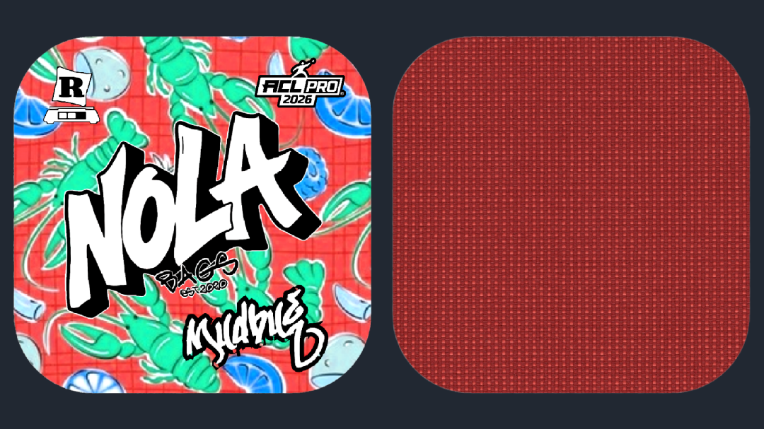 Nola Cornhole Bags - Mudbug