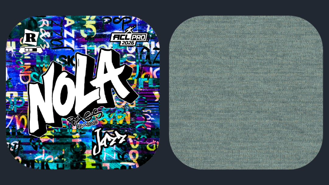 Nola Cornhole Bags - Jazz