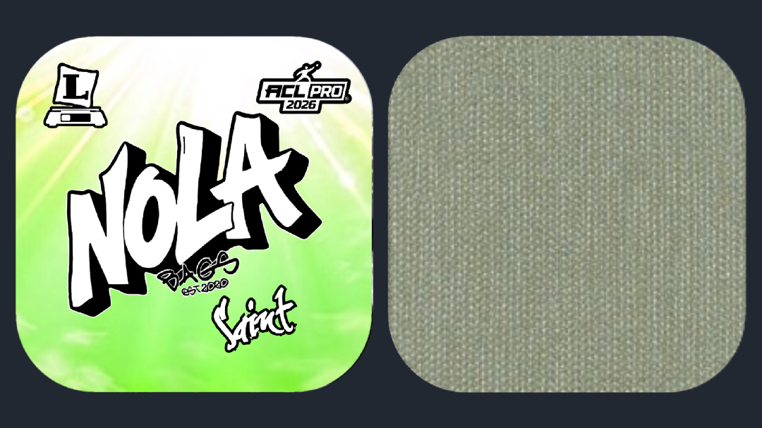 Nola Cornhole Bags - Saint