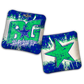 2027 BG Multiple Bag Models - "BROKEN HEX" - ACL Comp Stamped Cornhole Bags - SET OF 4 BAGS