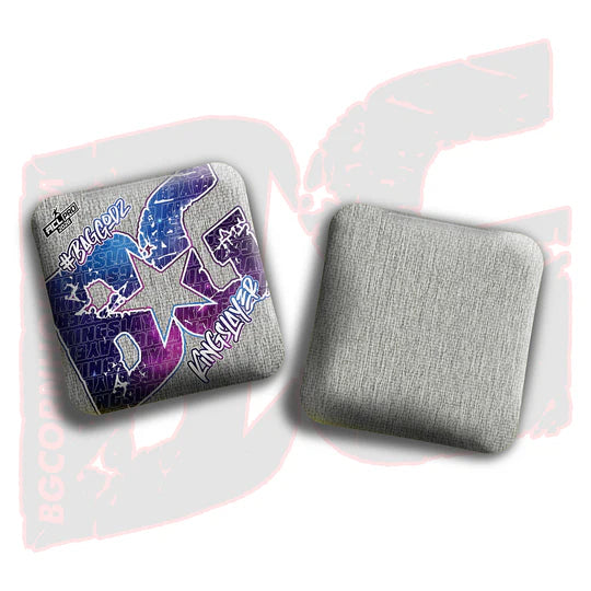 BG Cornhole Bags - Kingslayer - Silver Colormatch