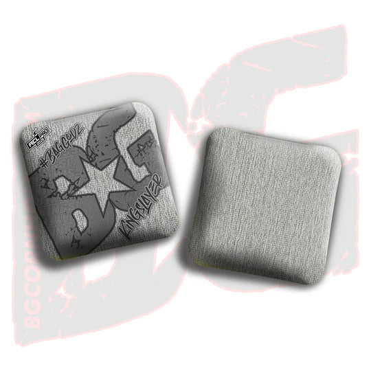 BG Cornhole Bags - Kingslayer - Silver Colormatch
