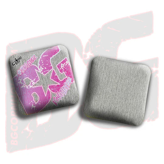BG Cornhole Bags - Kingslayer - Silver Colormatch
