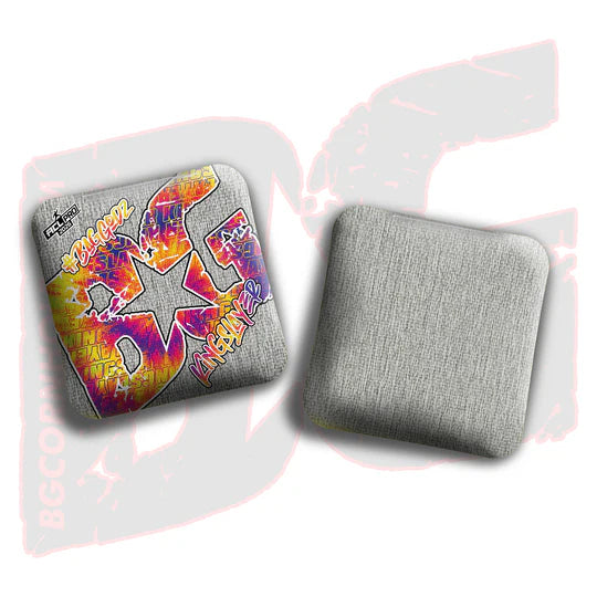 BG Cornhole Bags - Kingslayer - Silver Colormatch