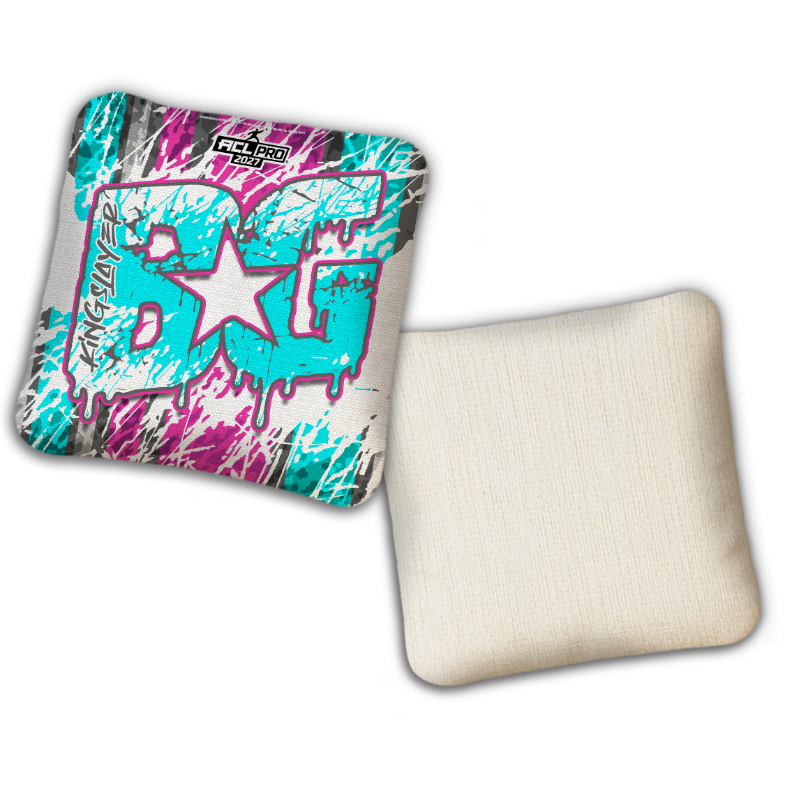 2027 BG Multiple Bag Models "SPLASH ZONE" - ACL Pro Stamped Cornhole Bags - SET OF 4 BAGS