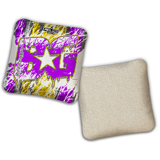 2027 BG Multiple Bag Models "SPLASH ZONE" - ACL Pro Stamped Cornhole Bags - SET OF 4 BAGS