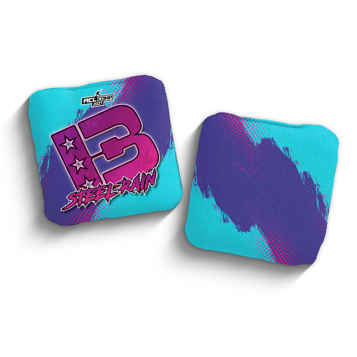 2027 Brotherhood Cornhole Steel Rain Grunge Gradient Edition | ACL Comp