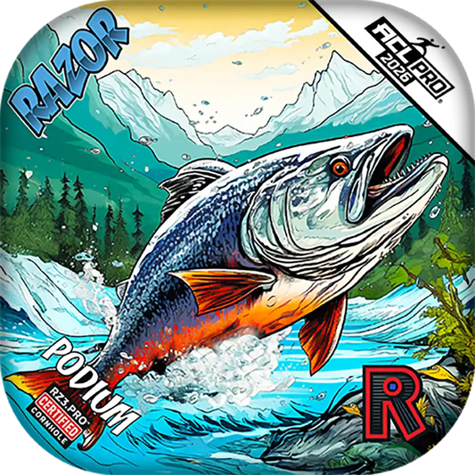 Podium | Alaskan Salmon | ACL PRO Razor Cornhole Bags