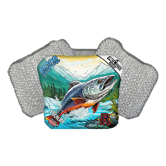 Podium | Alaskan Salmon | ACL PRO Razor Cornhole Bags