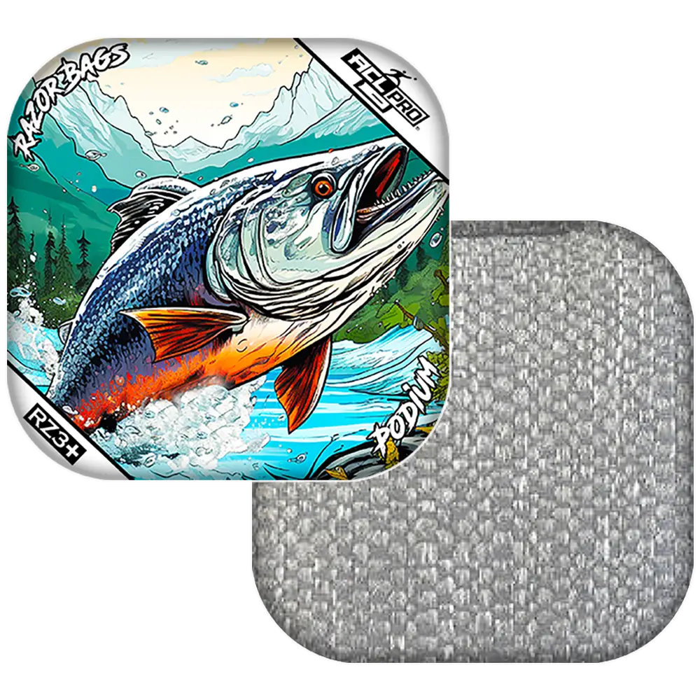 Podium | Alaskan Salmon | ACL PRO Razor Cornhole Bags