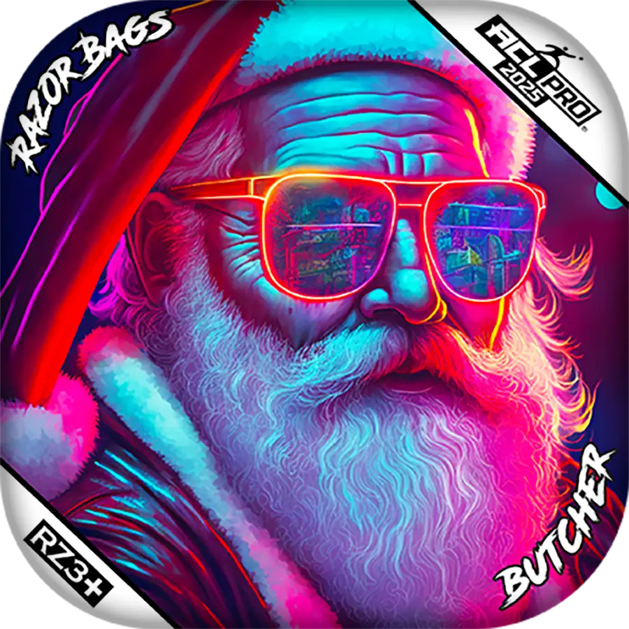 Butcher PRO | Santa | ACL Pro Cornhole Bags