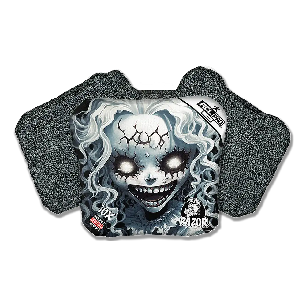 10X | Scary Girl | ACL PRO Razor Cornhole Bags