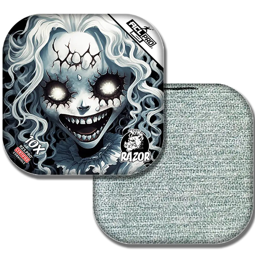 10X | Scary Girl | ACL PRO Razor Cornhole Bags