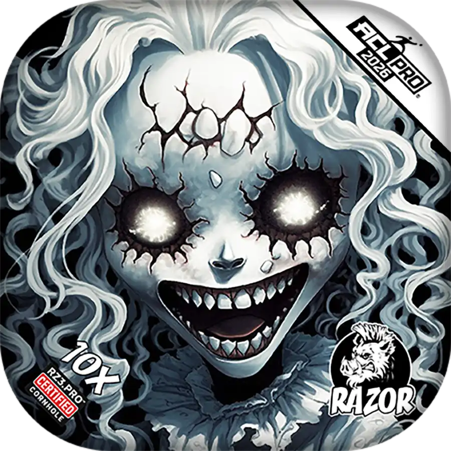 10X | Scary Girl | ACL PRO Razor Cornhole Bags