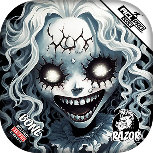 Bone | Scary Girl | ACL PRO Razor Cornhole Bags