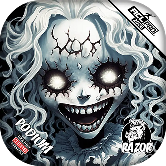 Podium | Scary Girl | ACL PRO Razor Cornhole Bags