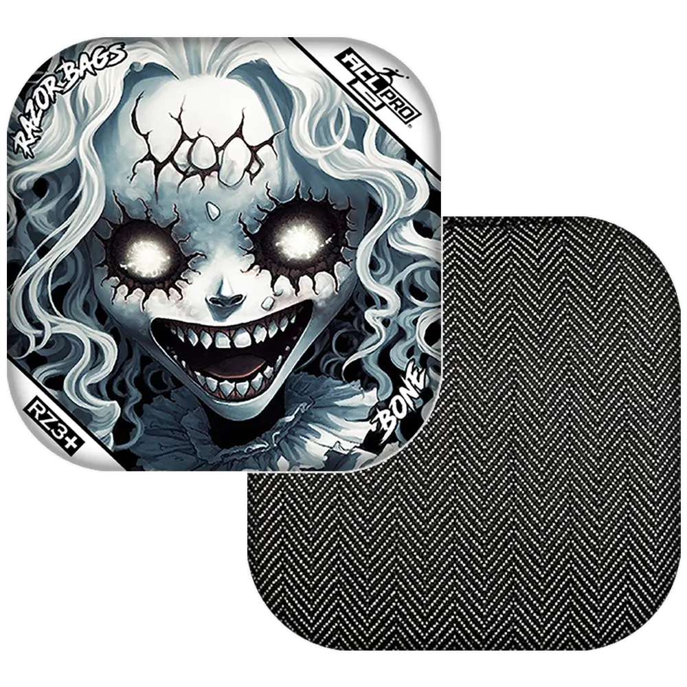 Bone | Scary Girl | ACL PRO Razor Cornhole Bags