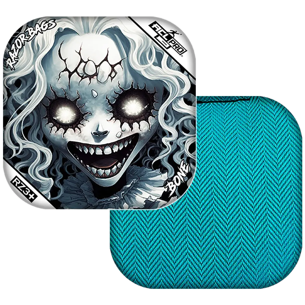 Bone | Scary Girl | ACL PRO Razor Cornhole Bags