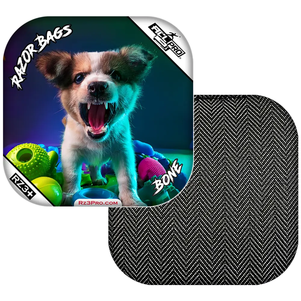 Bone | Scrappy | ACL PRO Razor Cornhole Bags