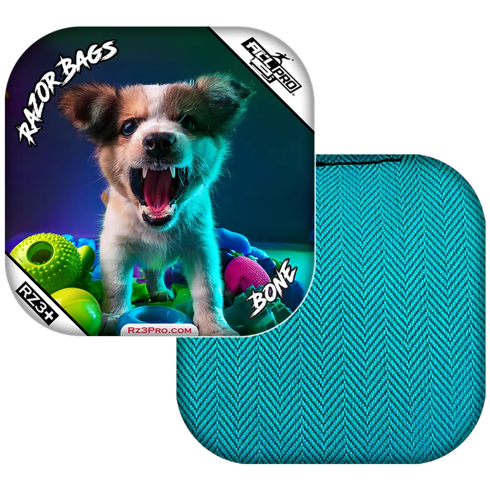 Bone | Scrappy | ACL PRO Razor Cornhole Bags