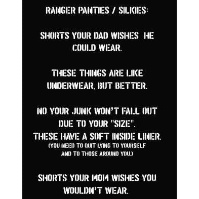 Ranger Silkies Training Shorts | 2.5"
