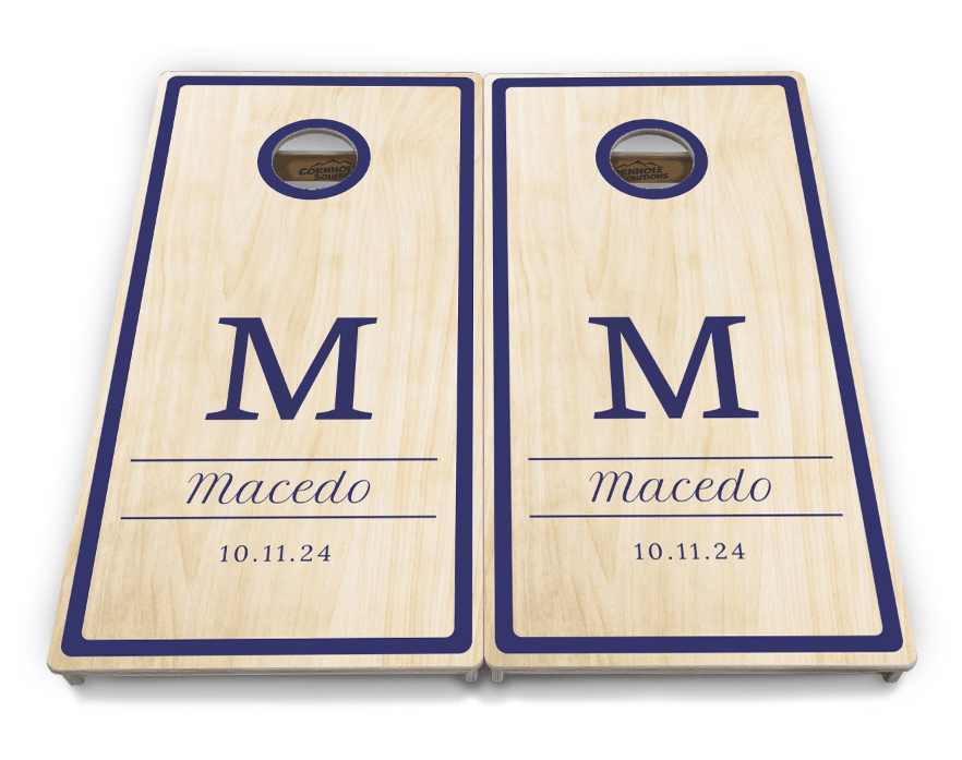 Complete Tournament Cornhole Bundle - Boards, Bags & Carrying Case - Custom