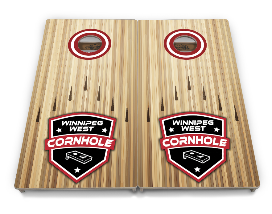 Complete Tournament Cornhole Bundle - Boards, Bags & Carrying Case - Custom