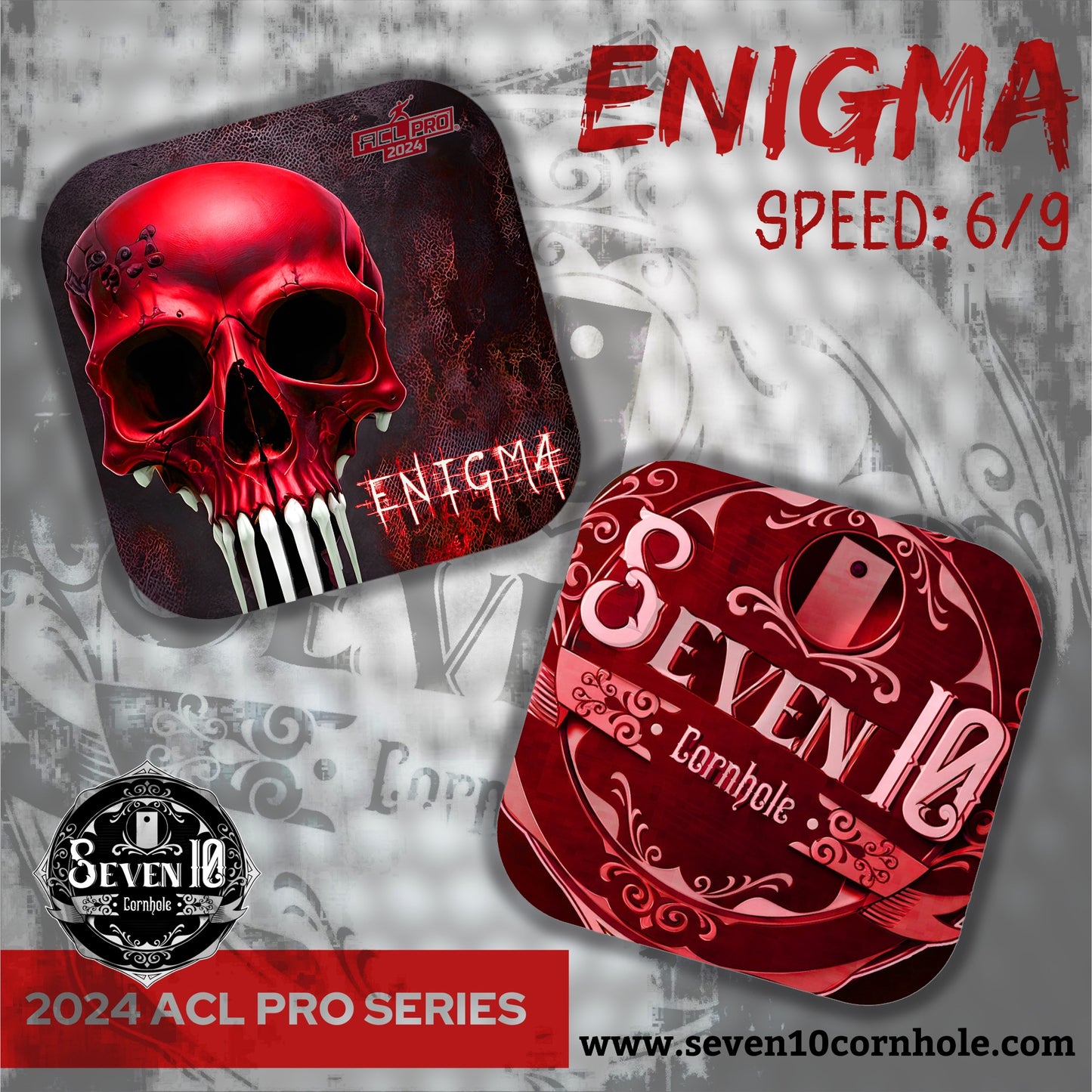 Seven 10 Cornhole Bags - Enigma ACL 2024 Pro Series