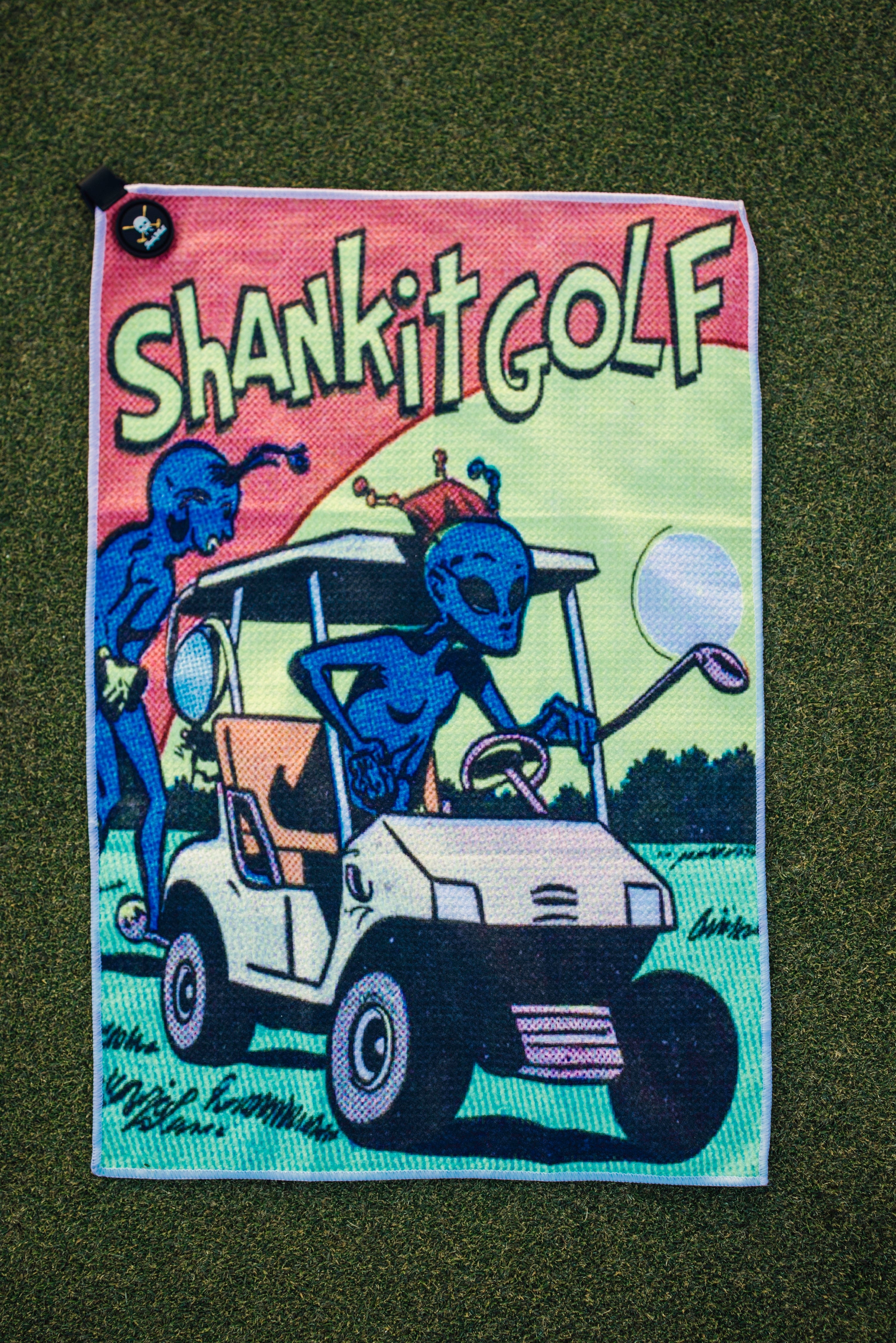 Shank it Golf Comic Alien