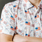 Firework Splatter Polo