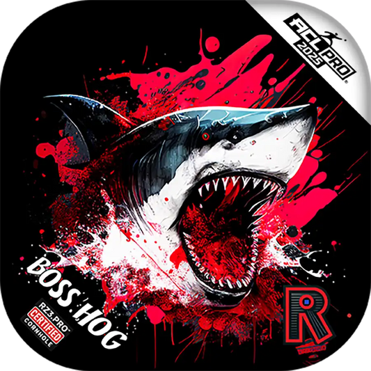Boss Hog | Shark Black Series | ACL PRO Razor Cornhole Bags