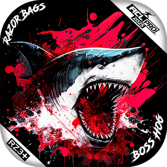 Boss Hog | Shark Black Series | ACL PRO Cornhole Bags by Razor Bags (Razor Cornhole)