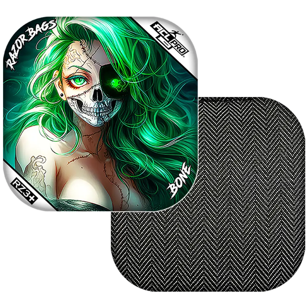 Bone | Skeleton Face | ACL PRO Razor Cornhole Bags