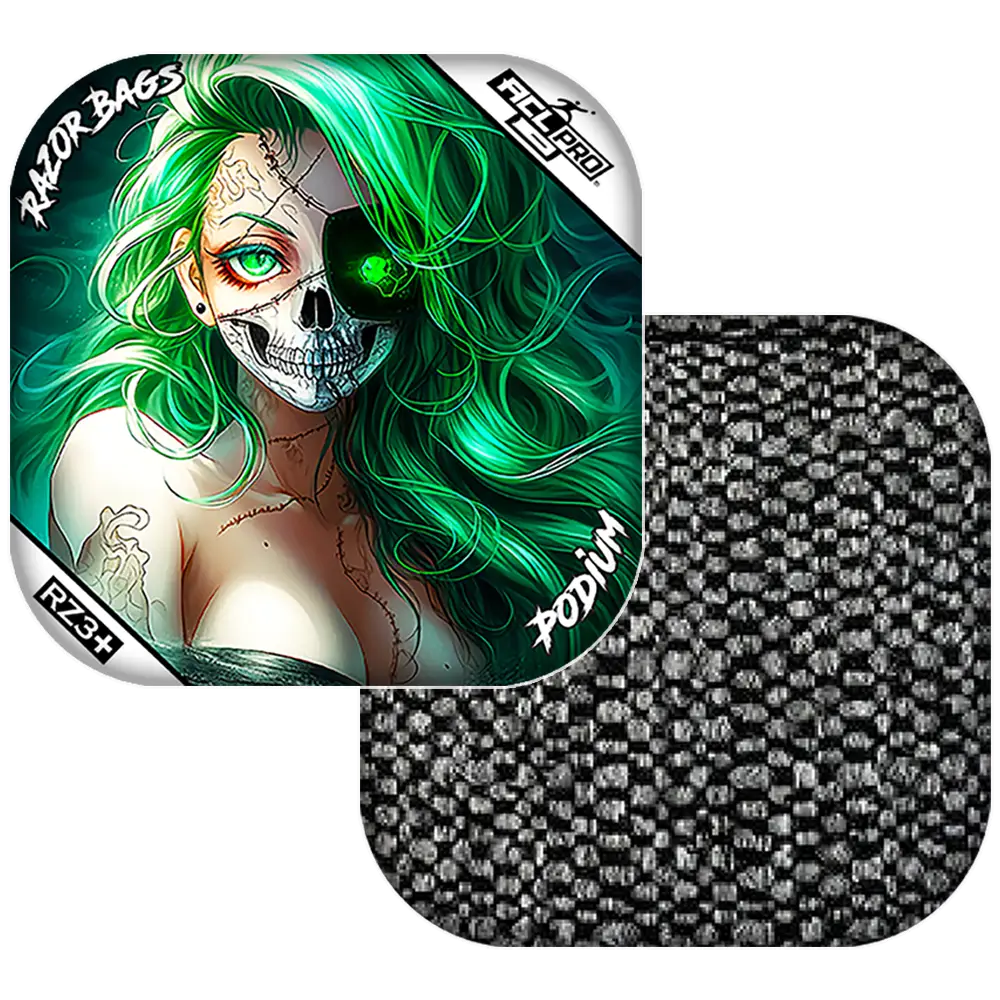 Podium | Skeleton Face | ACL PRO Razor Cornhole Bags