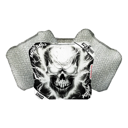 Podium | Skull Lighting Strike | ACL PRO Razor Cornhole Bags