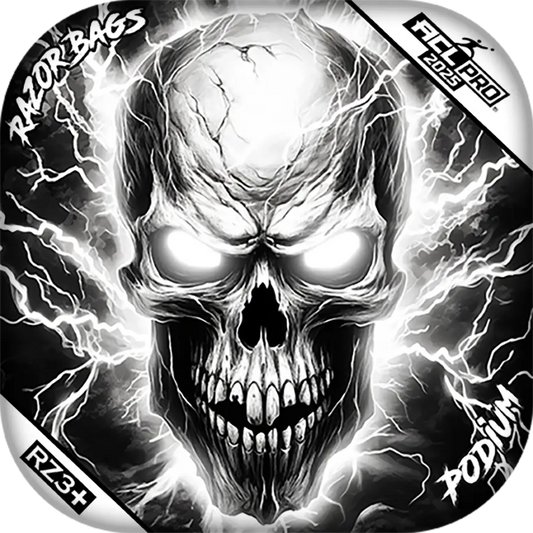Podium | Skull Lighting Strike | ACL PRO Razor Cornhole Bags