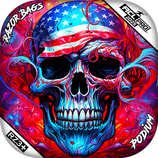 Podium | Skull Merica | ACL PRO Razor Cornhole Bags