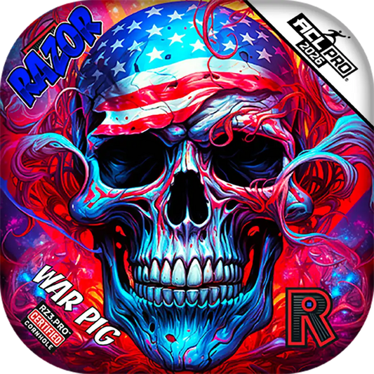 War Pig | Skull Merica | ACL PRO Razor Cornhole Bags