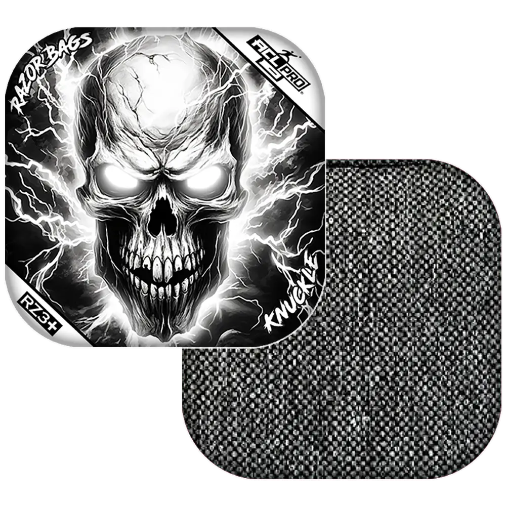 Knuckle | Skull Lighting Strike | ACL PRO Razor Cornhole Bags