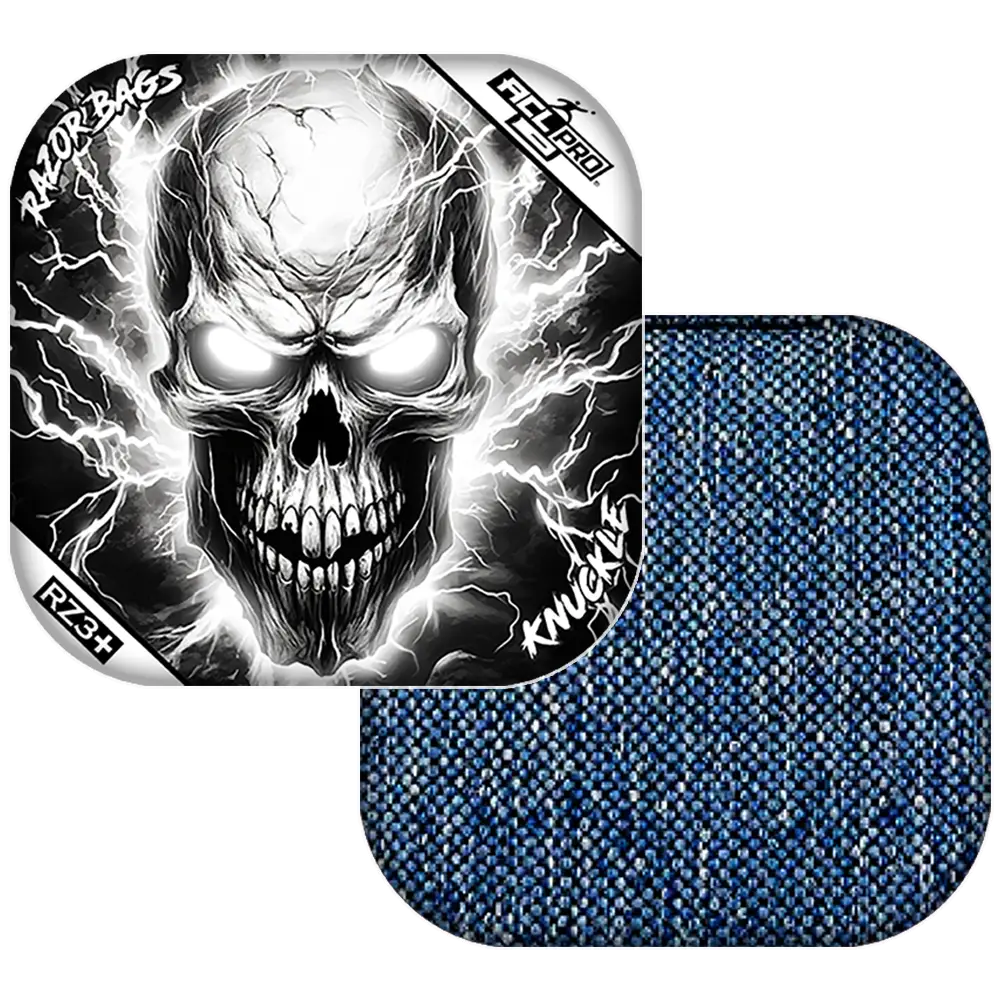 Knuckle | Skull Lighting Strike | ACL PRO Razor Cornhole Bags