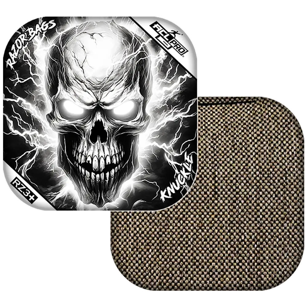 Knuckle | Skull Lighting Strike | ACL PRO Razor Cornhole Bags