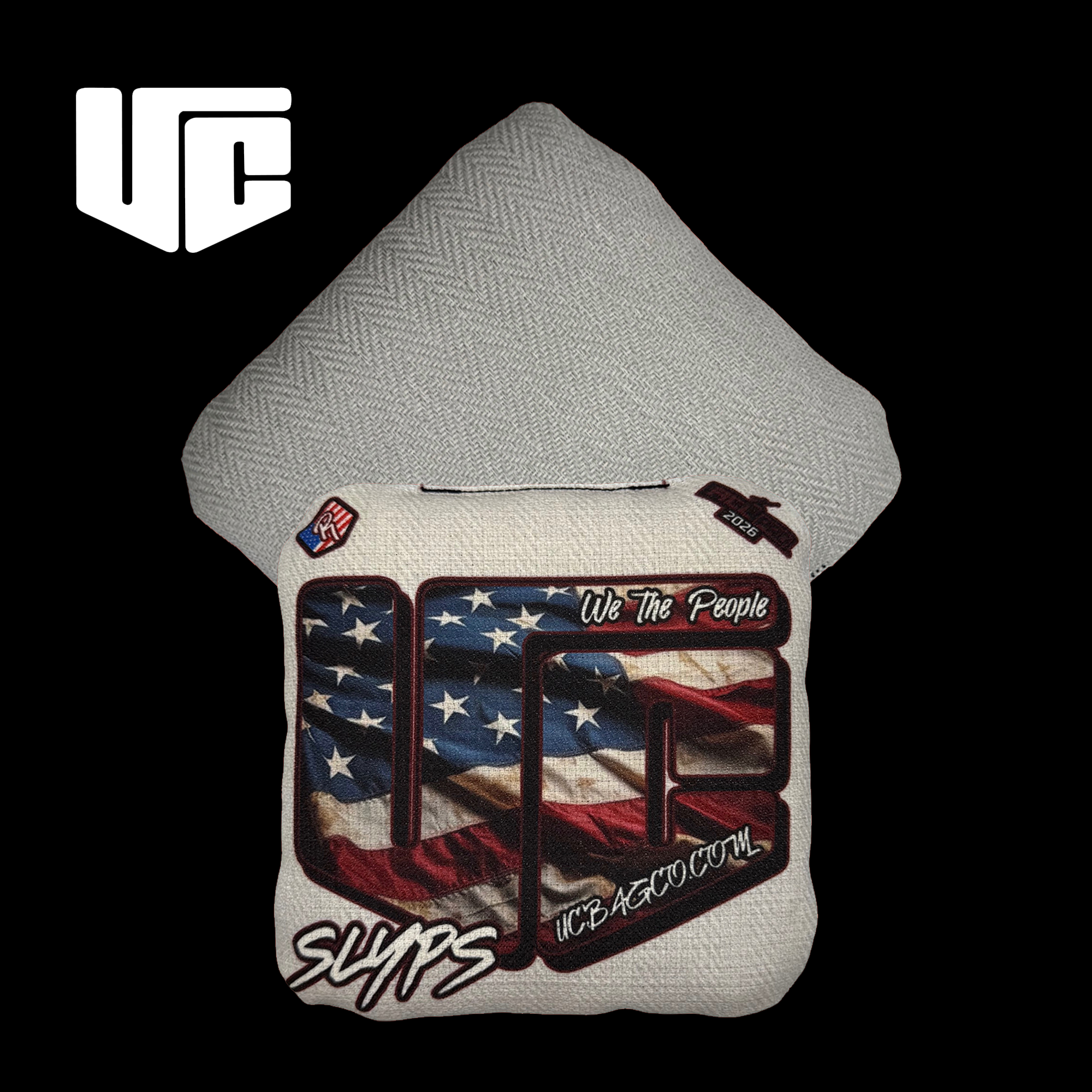 2026 Slyps Cross Yellow Cornhole Bags - Precision Performance