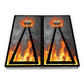 Smoke & Fire Cornhole Boards – Tournament Series