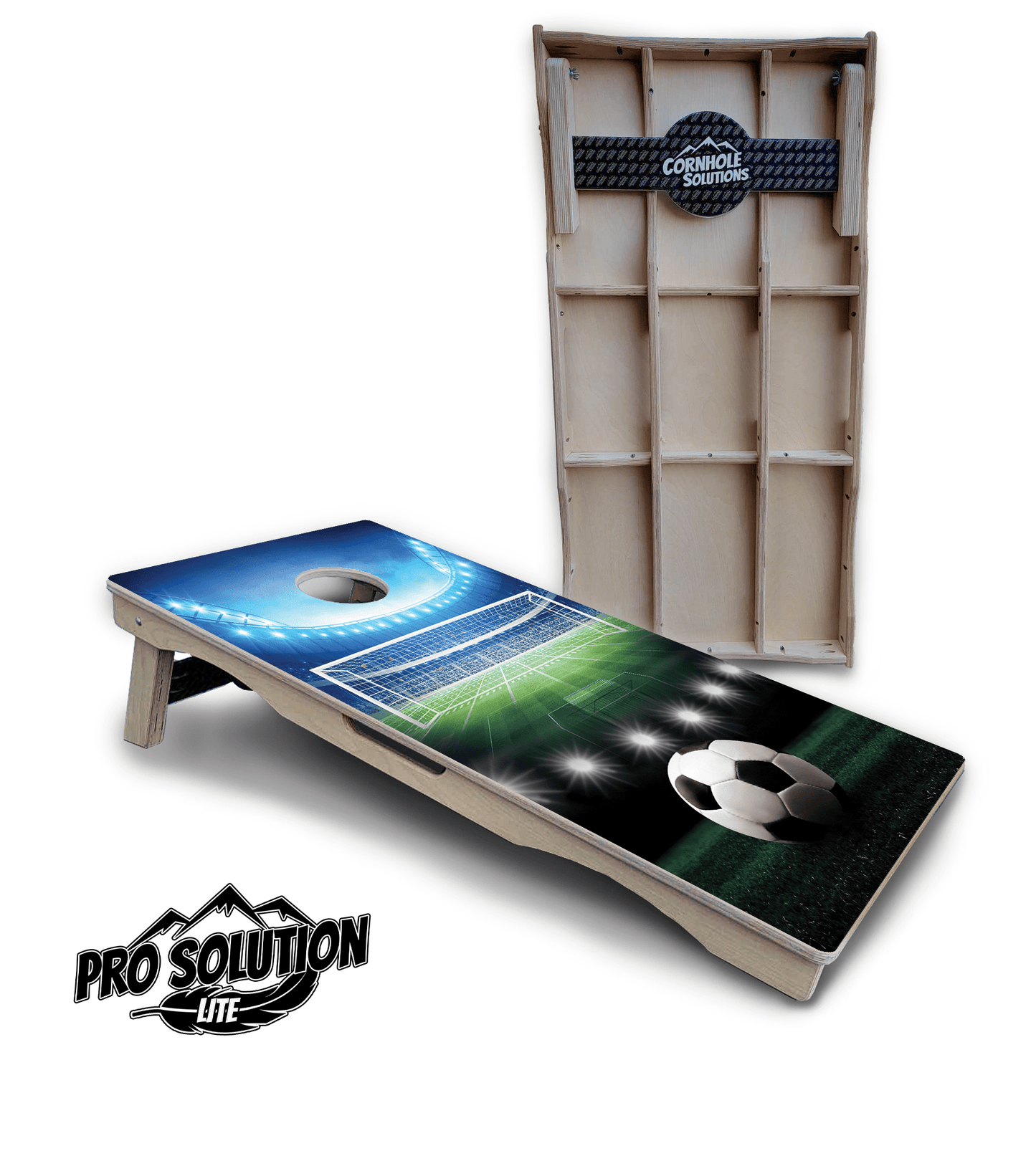 Soccer Cornhole Boards - Pro Solution Lite Series