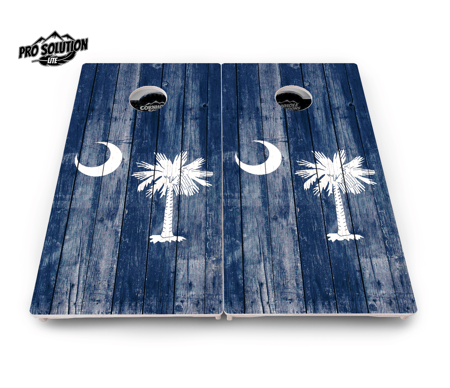 South Carolina Palmetto Cornhole Boards - Pro Solution Lite Series
